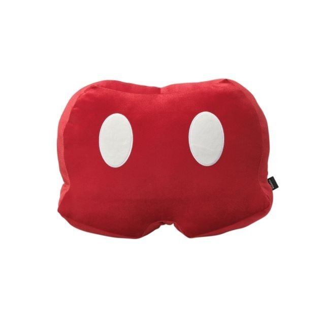 Disney系列正版授權 米奇造型抱枕 Disney 迪士尼 米奇 紅/黑兩款-規格圖2