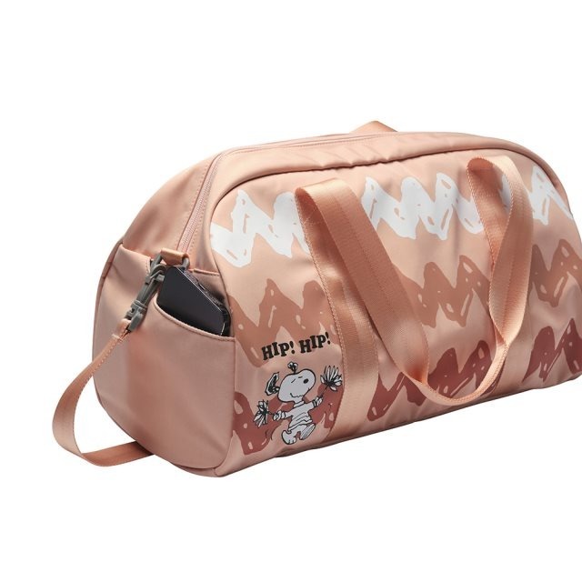 SNOOPY 正版授權 史努比 運動 外出包 大容量 收納 行李包 手提健身包 游泳包 旅行袋 可登機包 防潑水-細節圖2