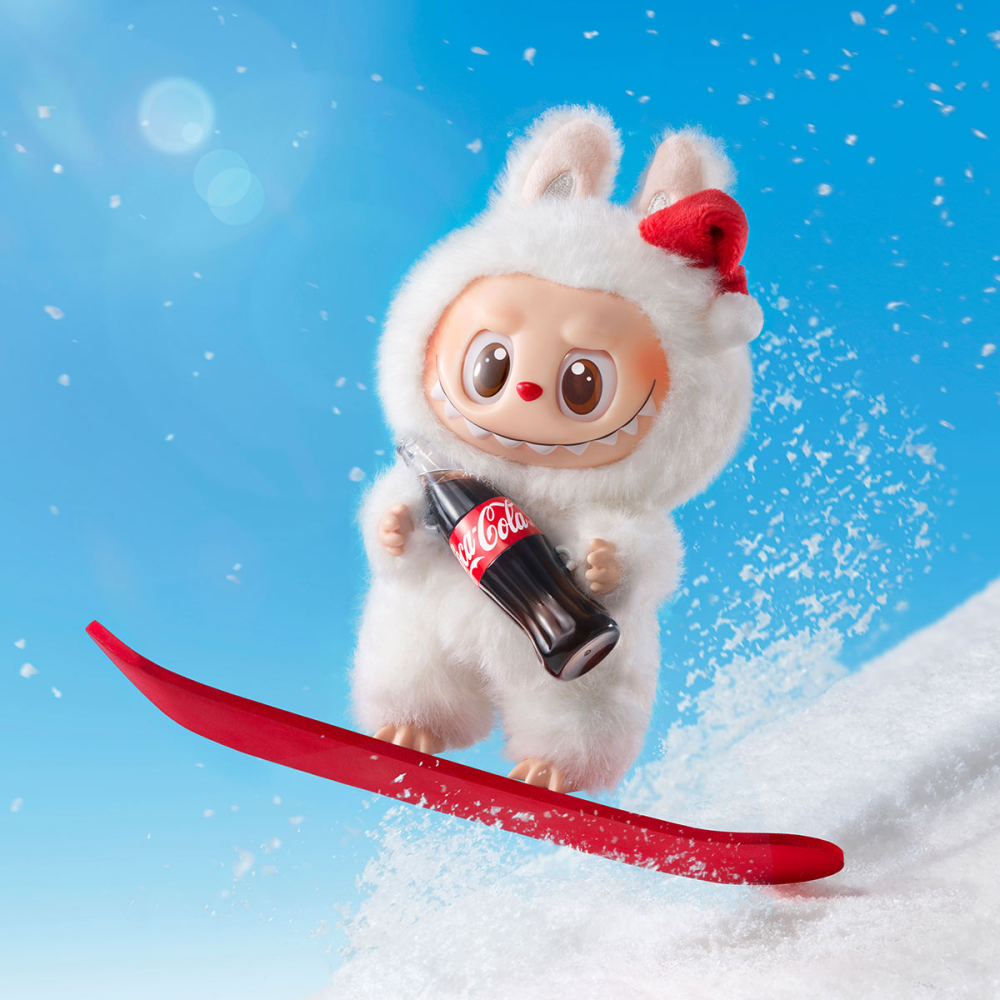 POP MART 泡泡瑪特 THE MONSTERS labubu 可口可樂系列 搪膠公仔 掛件 玩具創意禮物盲盒-細節圖2