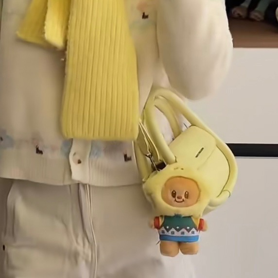 TOPTOY 黃油小熊 百變櫥窗系列 毛絨掛件盲盒 butterbear 吊飾 鑰匙圈-細節圖9