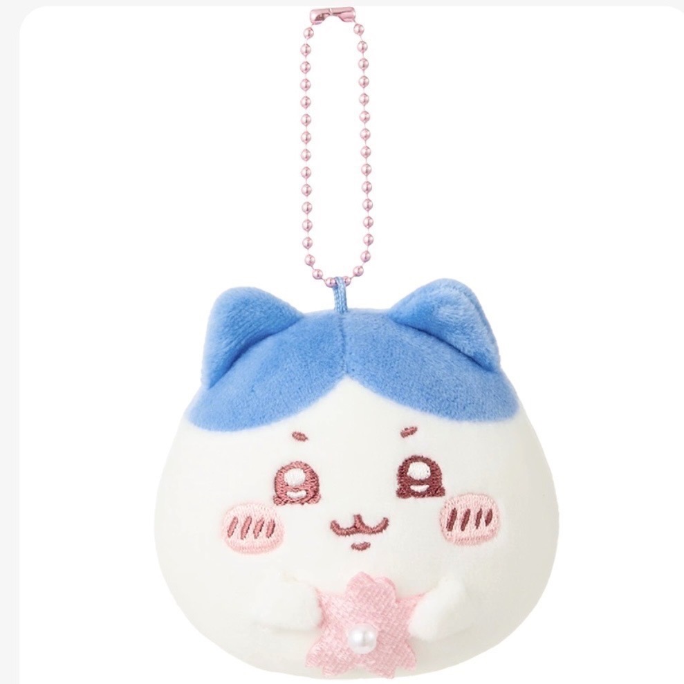 現貨 吉伊卡哇 Chiikawa 櫻花季🌸 小蜜蜂公仔 大福掛件 零錢包 吊飾 毛絨徽章 Miniso 聯名-規格圖7