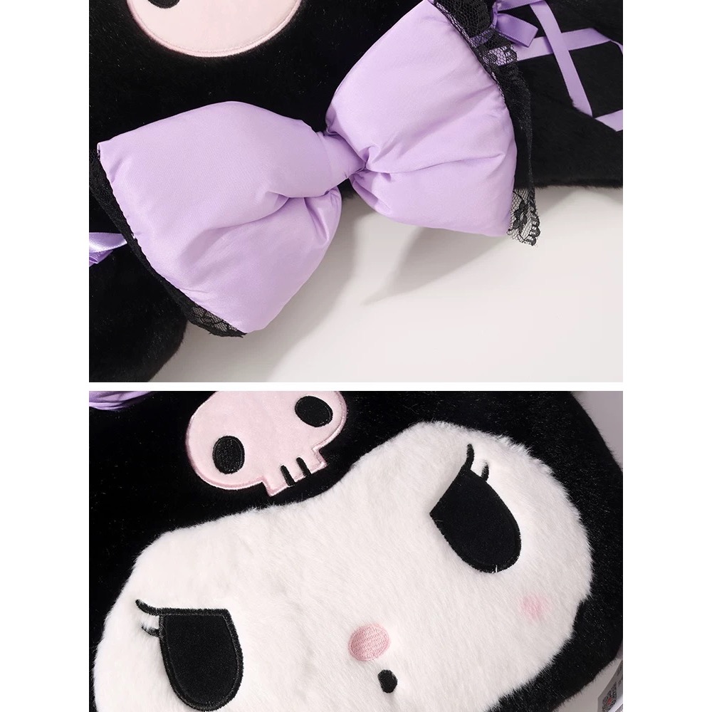 Sanrio 三麗鷗宴會系列抱枕 正版授權 酷洛米 美樂蒂 毛絨 玩偶 睡覺抱枕 可愛療癒卡通擺飾 生日禮物首選-細節圖2