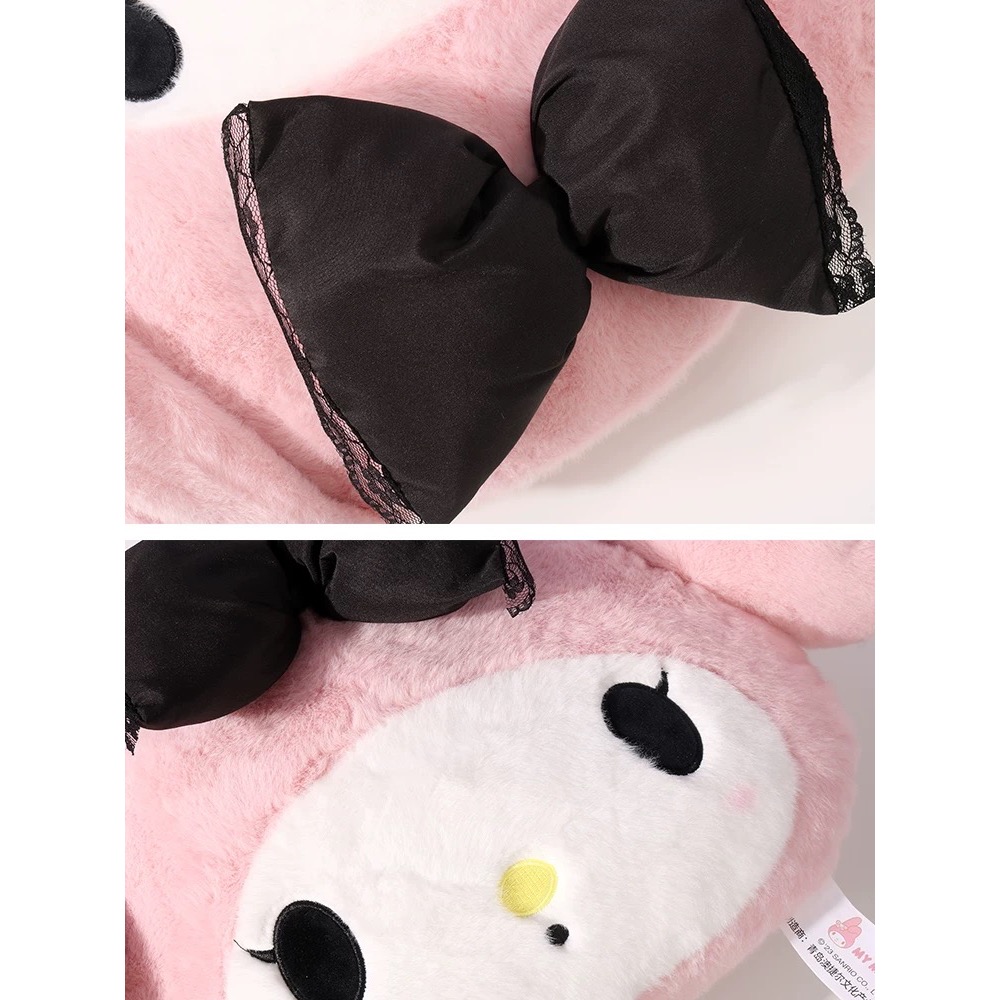 Sanrio 三麗鷗宴會系列抱枕 正版授權 酷洛米 美樂蒂 毛絨 玩偶 睡覺抱枕 可愛療癒卡通擺飾 生日禮物首選-細節圖3