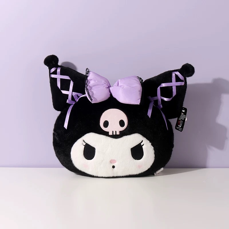 Sanrio 三麗鷗宴會系列抱枕 正版授權 酷洛米 美樂蒂 毛絨 玩偶 睡覺抱枕 可愛療癒卡通擺飾 生日禮物首選-細節圖4