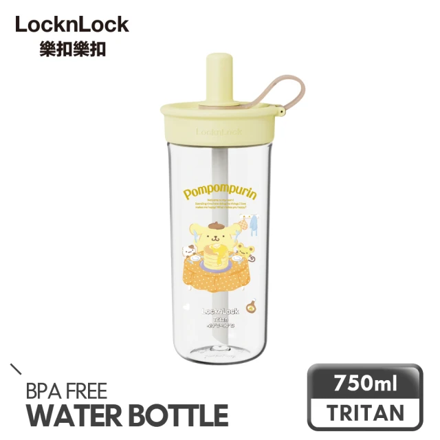 現貨 限量Lock&Lock 樂扣樂扣 嚼對FUN飲吸管杯 750ml 三麗鷗聯名款 Tritan材質 大容量手搖飲適用-規格圖8
