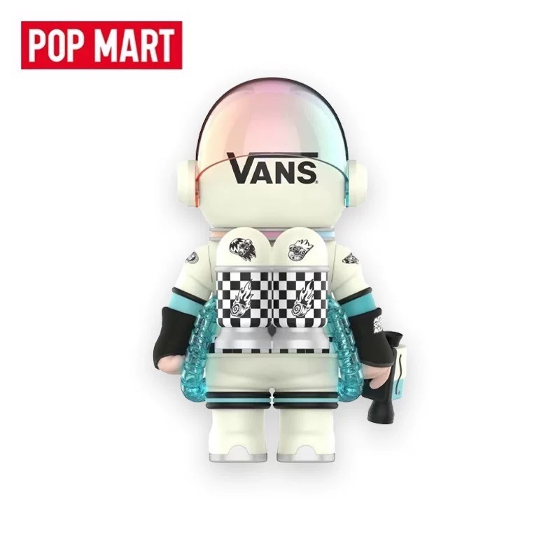 現貨 POPMART泡泡瑪特珍藏系列SPACE MOLLY萬斯Vans 400% 公仔 擺件-細節圖3