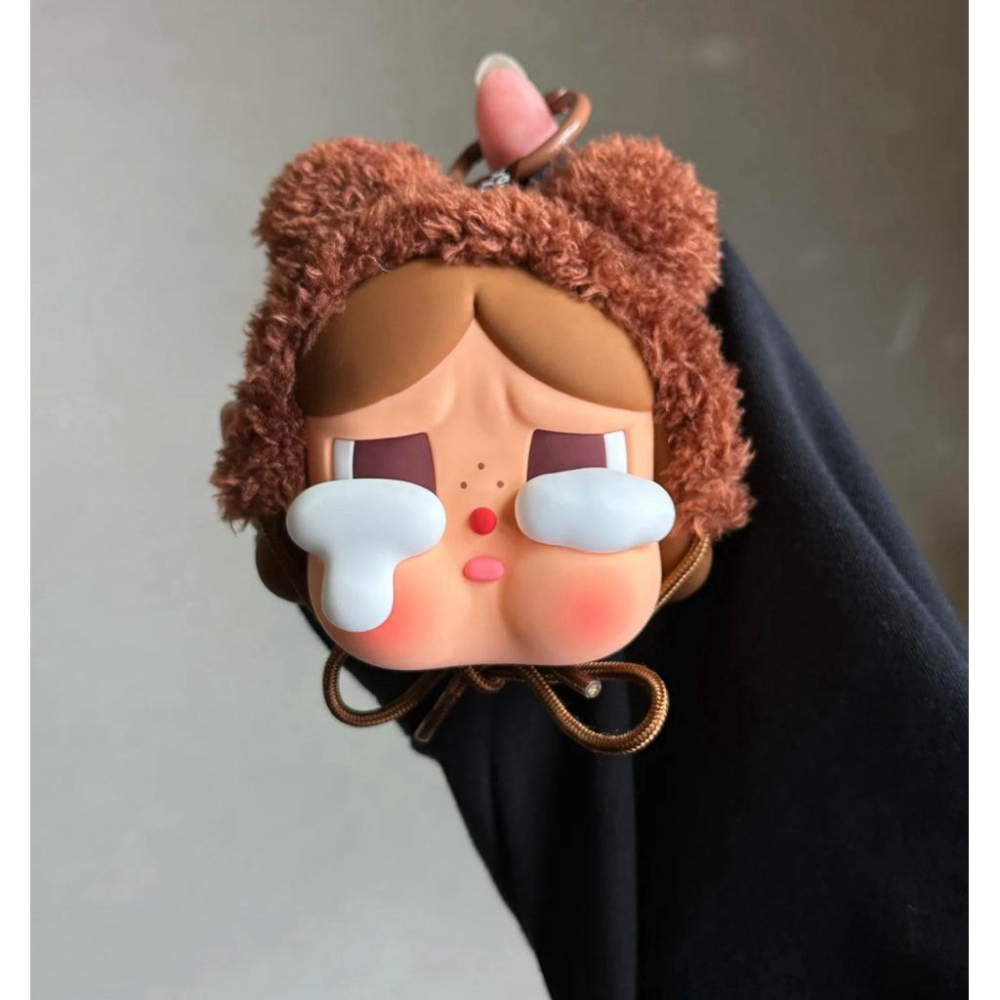 現貨 POP MART泡泡瑪特 CRYBABY眼淚工廠系列耳機包 哭哭熊 哭娃-細節圖2