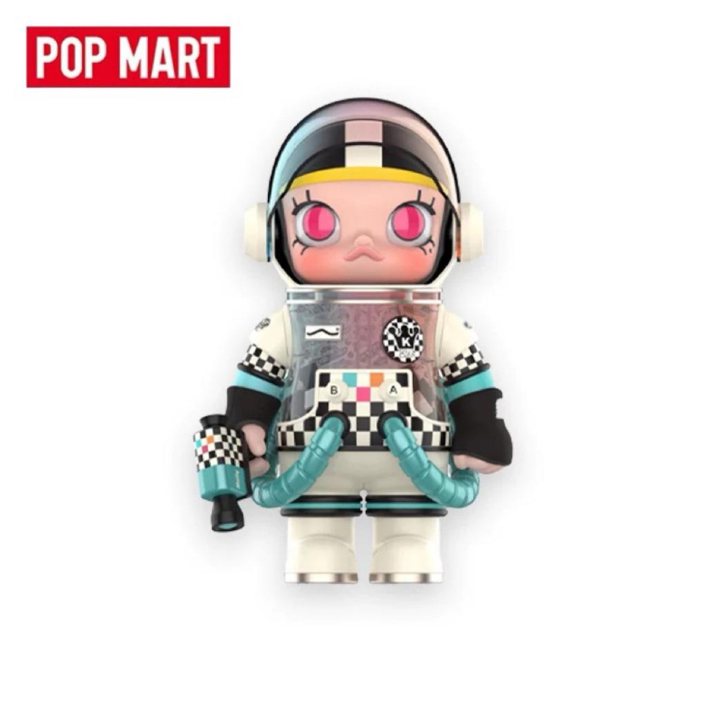 以可愛之名🎀現貨 POPMART泡泡瑪特珍藏系列SPACE MOLLY萬斯Vans 400% 公仔 擺件-細節圖2