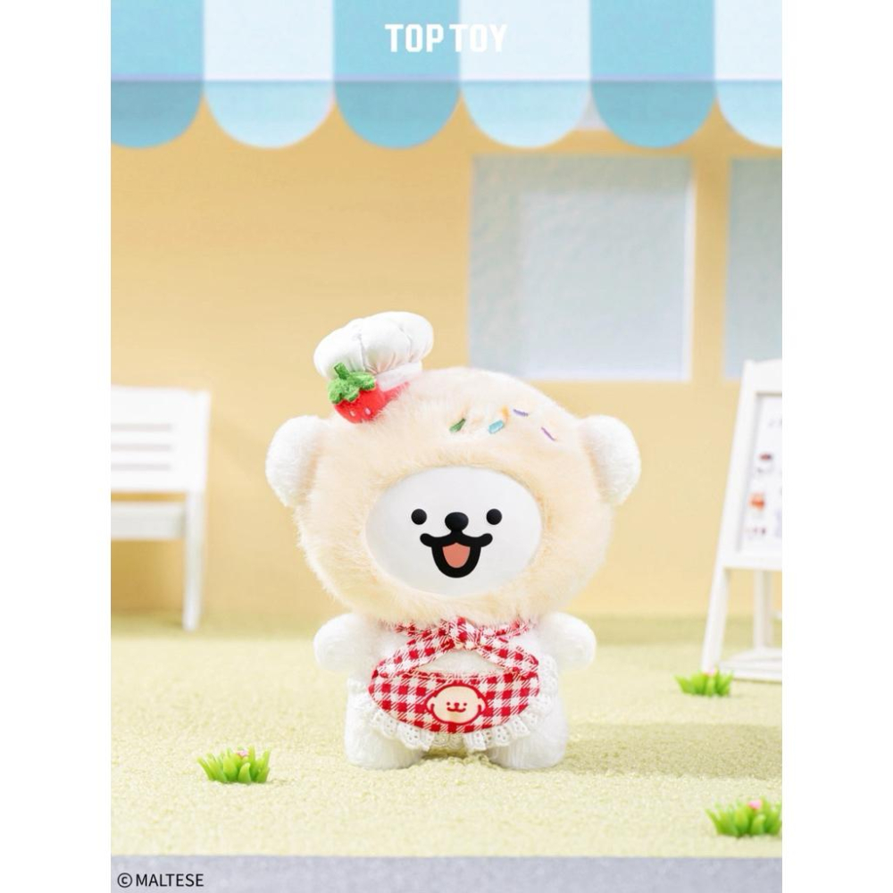以可愛之名🎀 線條小狗繽紛日常系列盲盒 搪膠毛絨掛件 TOPTOY 玩具 禮物 小白 小金毛 公仔 鑰匙圈-細節圖5