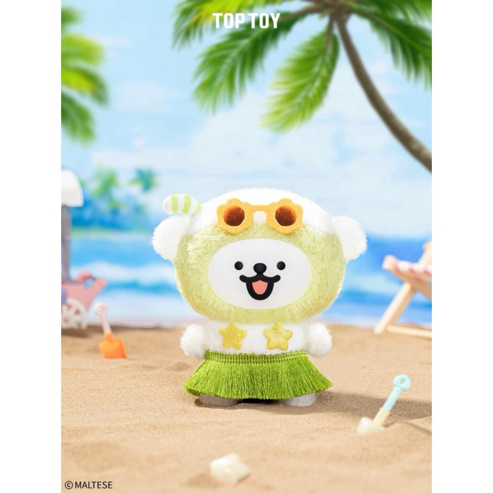 以可愛之名🎀 線條小狗繽紛日常系列盲盒 搪膠毛絨掛件 TOPTOY 玩具 禮物 小白 小金毛 公仔 鑰匙圈-細節圖6