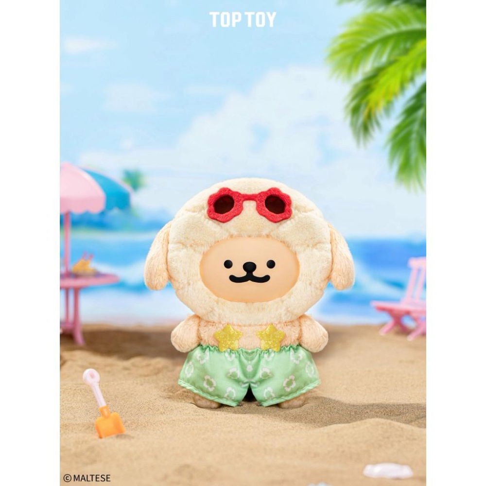 以可愛之名🎀 線條小狗繽紛日常系列盲盒 搪膠毛絨掛件 TOPTOY 玩具 禮物 小白 小金毛 公仔 鑰匙圈-細節圖7