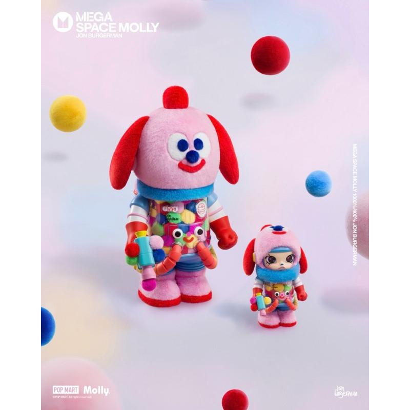 泡泡瑪特MEGA SPACE MOLLY 1000%/400%JON BURGERMAN喬恩·伯格曼 POPMART-細節圖2
