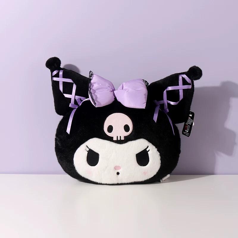 Sanrio 三麗鷗宴會系列抱枕 正版授權 酷洛米 美樂蒂 毛絨 玩偶 睡覺抱枕 可愛療癒卡通擺飾 生日禮物首選-細節圖2