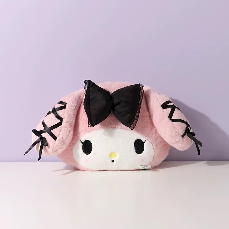 Sanrio 三麗鷗宴會系列抱枕 正版授權 酷洛米 美樂蒂 毛絨 玩偶 睡覺抱枕 可愛療癒卡通擺飾 生日禮物首選-細節圖3