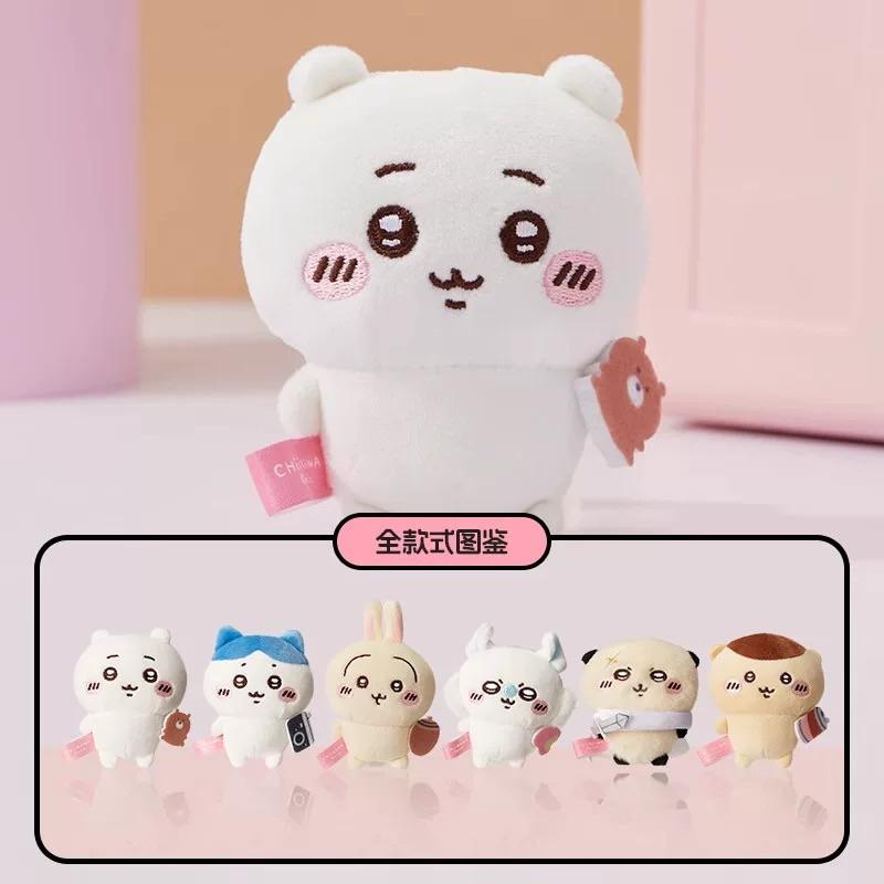 MINISO名創優品Chiikawa吉伊卡哇小小守護系列毛絨冰箱貼 可愛磁吸公仔 一中盒 共6款-細節圖4