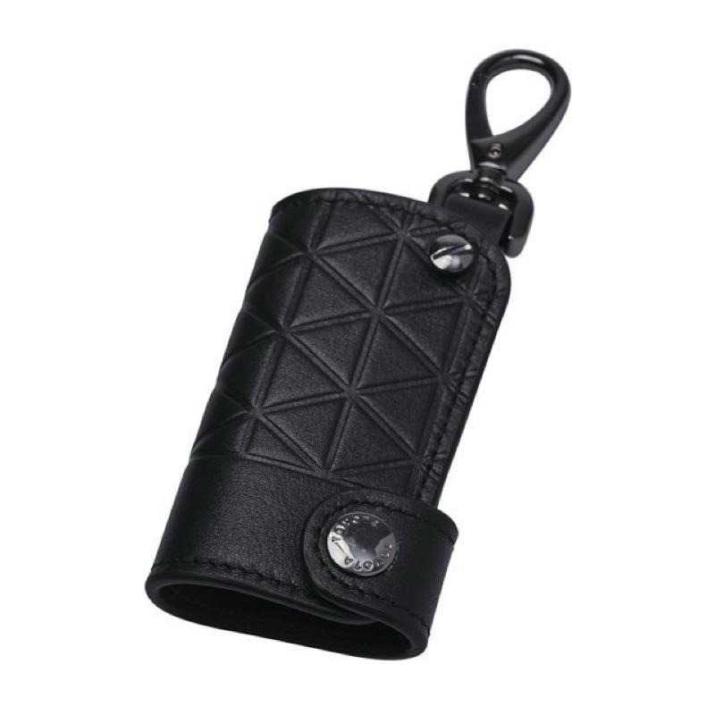 現貨 TOYOTA CROWN 真皮壓紋鑰匙皮套 全車系通用 ikey altis CC YARIS RAV4 原廠精品-細節圖2