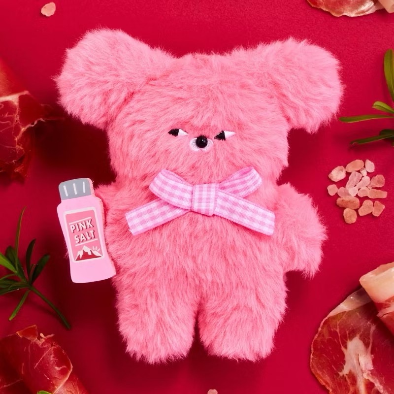 以可愛之名🎀現貨 WASABI BEAR 調味料系列 毛絨吊飾盲盒 wasabi熊 哇沙比小熊 吊飾 韓國文創-細節圖5