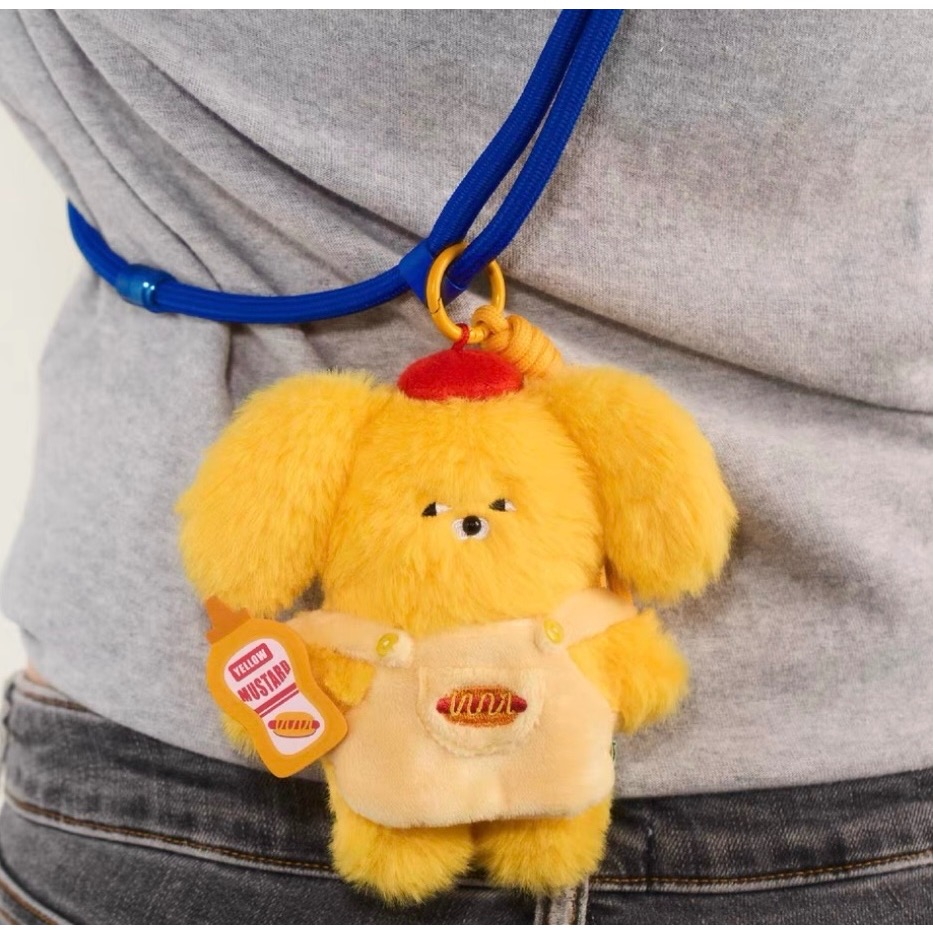 以可愛之名🎀現貨 WASABI BEAR 調味料系列 毛絨吊飾盲盒 wasabi熊 哇沙比小熊 吊飾 韓國文創-細節圖10