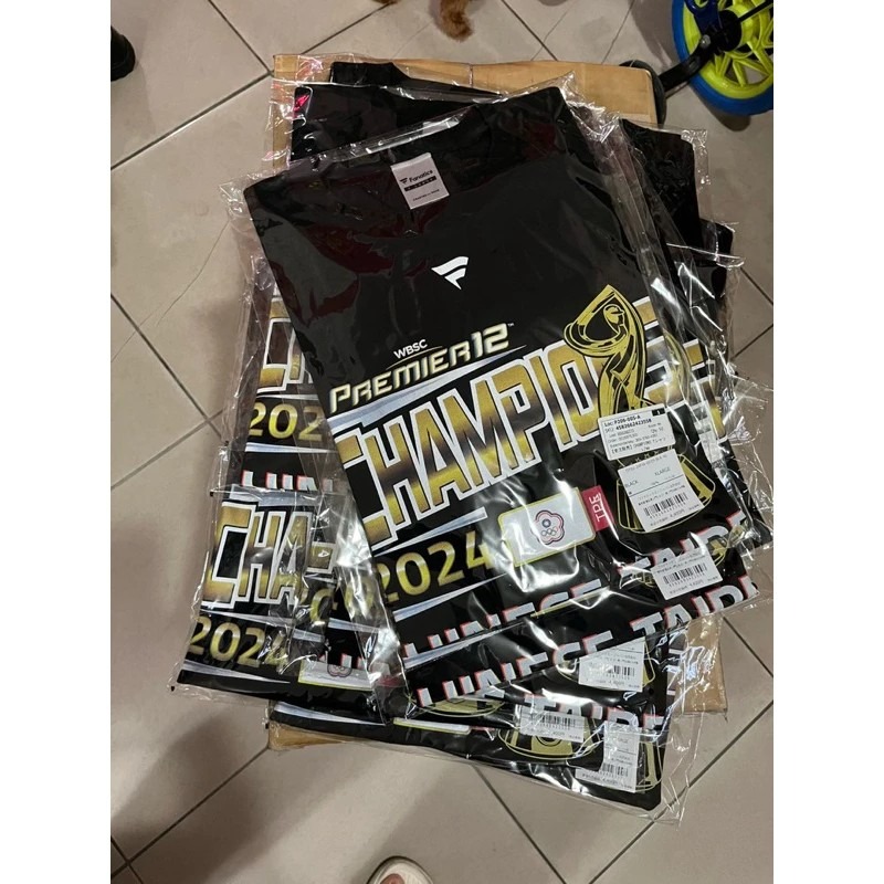 現貨日本直送WBSC台灣CHAMPIONS 台灣冠軍T恤中華台北冠軍T-細節圖2