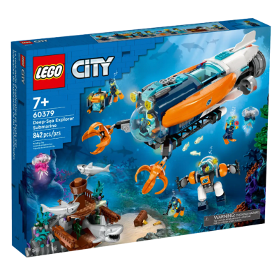 『現貨』LEGO 60379 City-深海探險家潛水艇 盒組 【蛋樂寶】