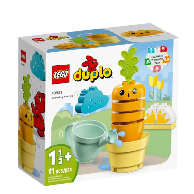 『現貨』 LEGO 10981 DUPLO-紅蘿蔔種植趣 盒組 【蛋樂寶】