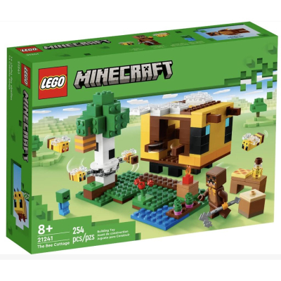 『現貨』LEGO 21241 Minecraft-The Bee Cottage 盒組 【蛋樂寶】