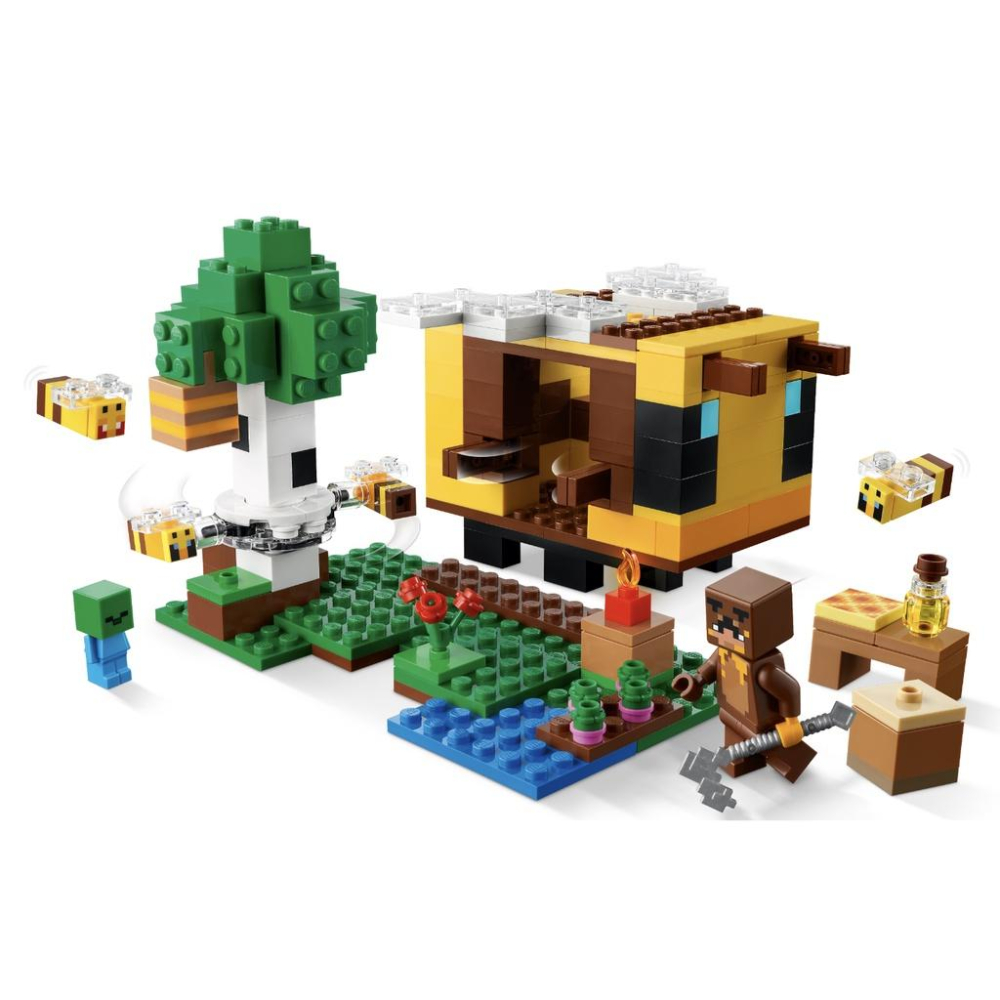 『現貨』LEGO 21241	Minecraft-The Bee Cottage      盒組  【蛋樂寶】-細節圖5