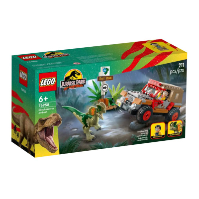 『現貨』LEGO 76958 Jurassic 侏儸紀-Dilophosaurus Ambush​ 盒組【蛋樂寶】