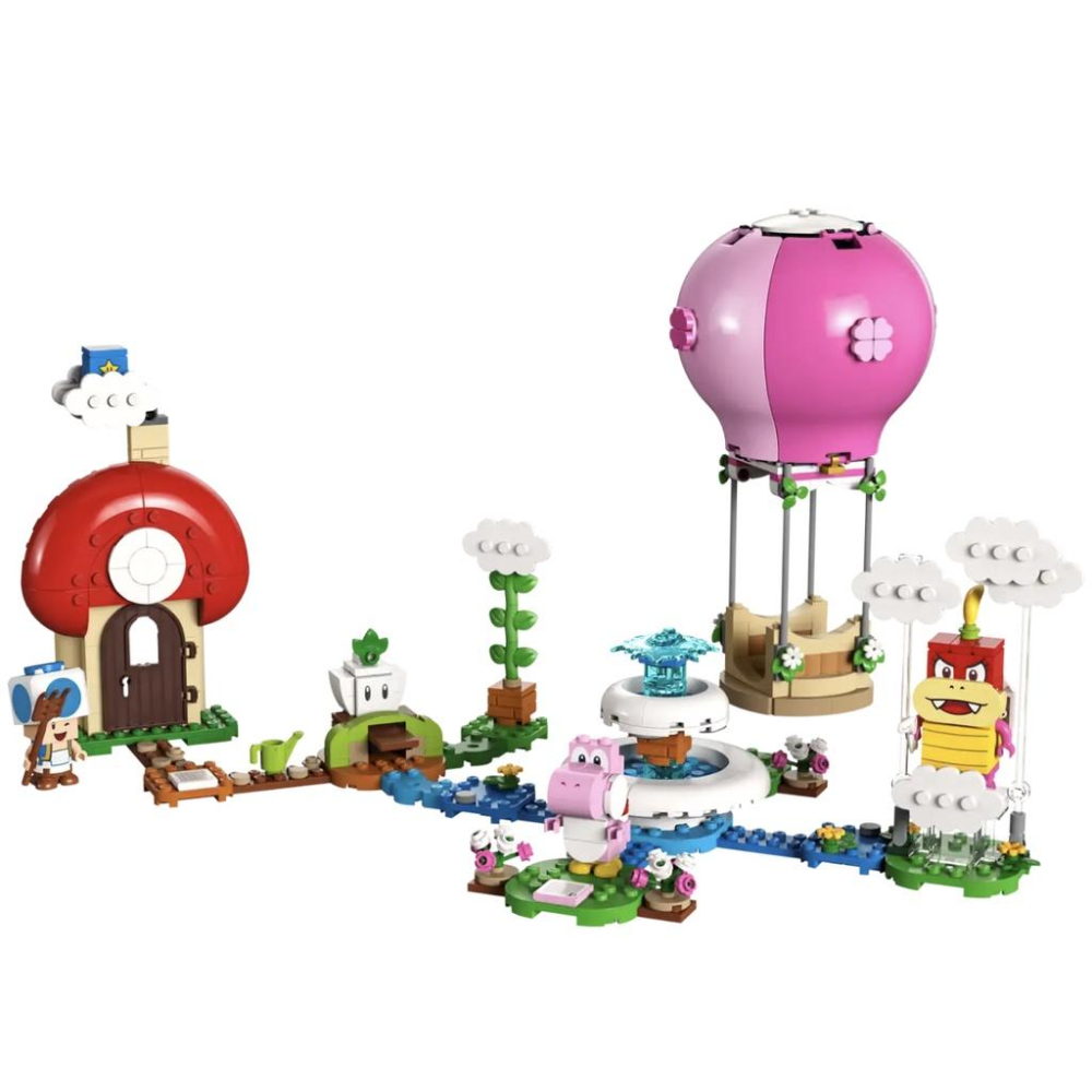 『現貨』LEGO 71419    Mario-碧姬公主的花園熱氣球    盒組  【蛋樂寶】-細節圖3