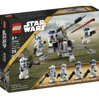 『現貨』LEGO 75345 SW-Battle Pack 501軍團複製人士兵 盒組 【蛋樂寶】