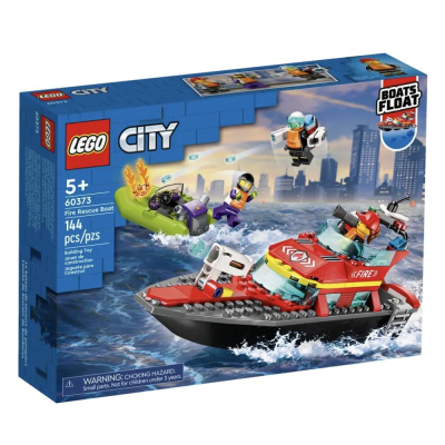 『現貨』LEGO 60373 City-消防救援船 盒組 【蛋樂寶】