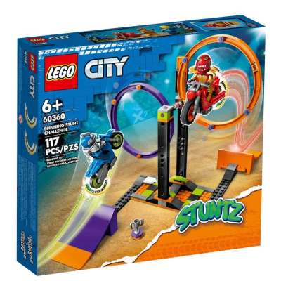 『現貨』LEGO 60360 City-旋轉特技挑戰組 盒組 【蛋樂寶】