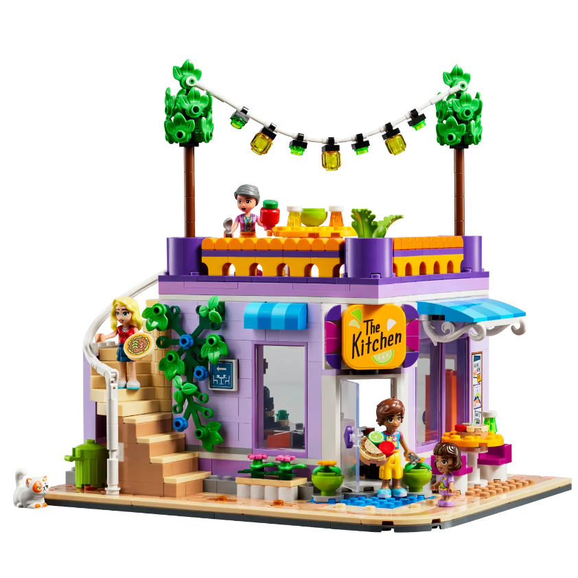 『現貨』LEGO 41747	Friends-心湖城社區廚房   盒組   【蛋樂寶】-細節圖3