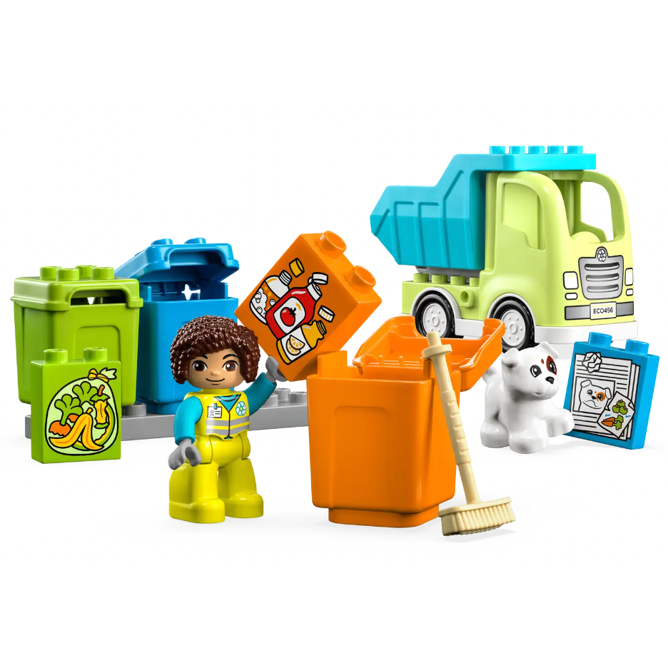 『現貨』LEGO 10987	DUPLO-資源回收車   盒組   【蛋樂寶】-細節圖3