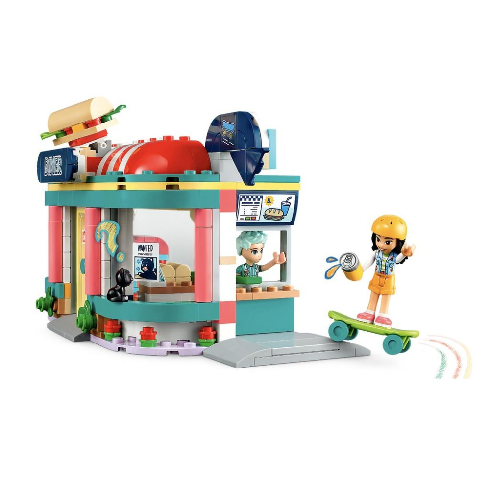 『現貨』LEGO 41728	Friends-心湖城市區餐館      盒組  【蛋樂寶】-細節圖5