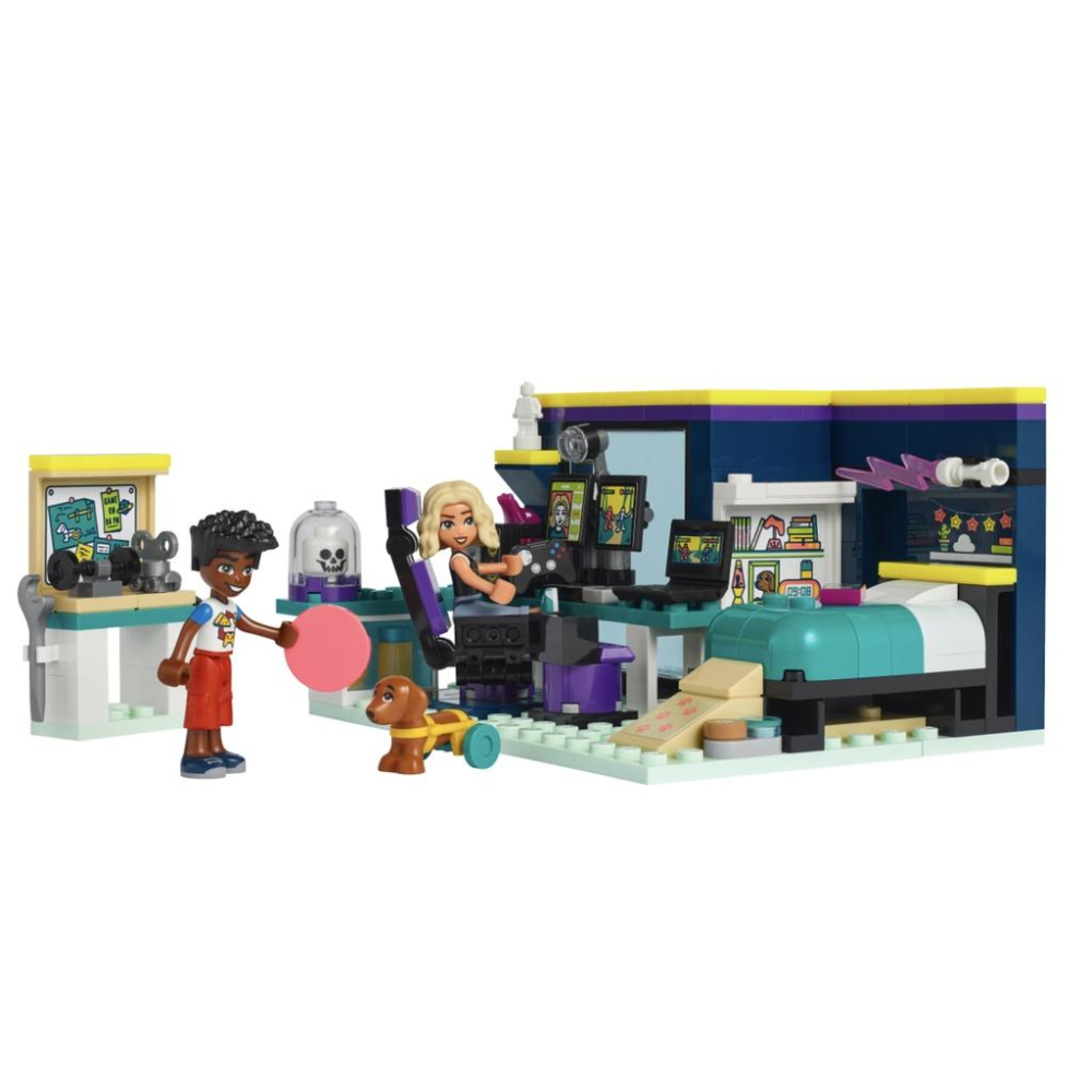 『現貨』LEGO 41755    Friends-諾娃的房間    盒組  【蛋樂寶】-細節圖3