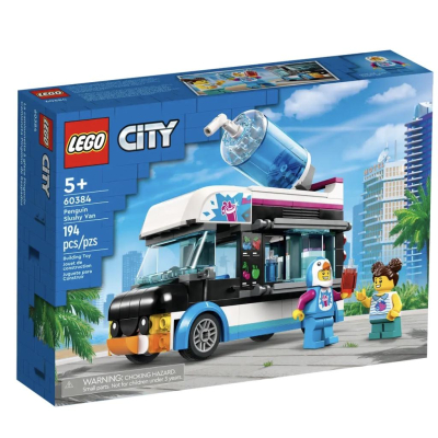『現貨』LEGO 60384 City-企鵝冰沙車 盒組 【蛋樂寶】