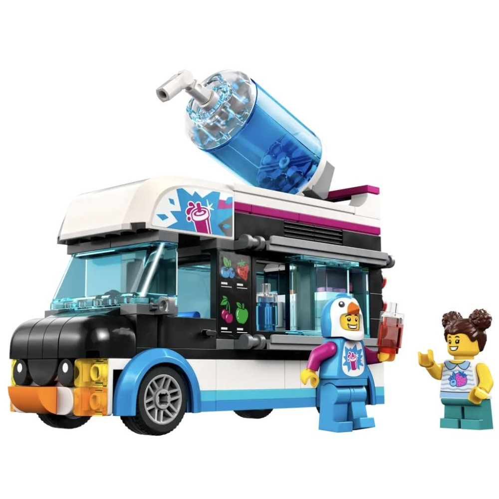 『現貨』LEGO 60384    City-企鵝冰沙車    盒組  【蛋樂寶】-細節圖2