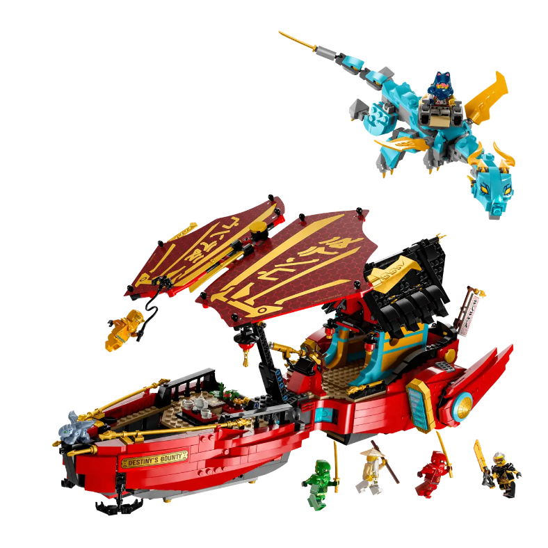『現貨』LEGO 71797	Ninjago-忍者終極使命號－與時間賽跑    盒組   【蛋樂寶】-細節圖3