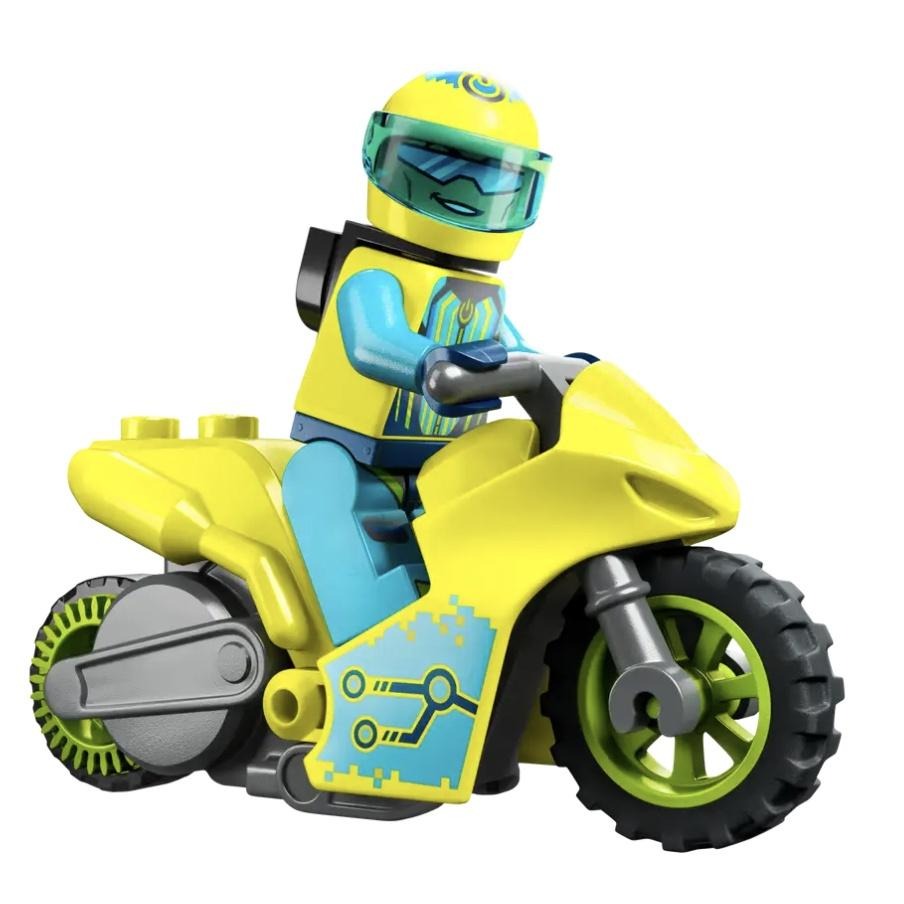 『現貨』LEGO 60358    City-網路特技摩托車    盒組  【蛋樂寶】-細節圖3