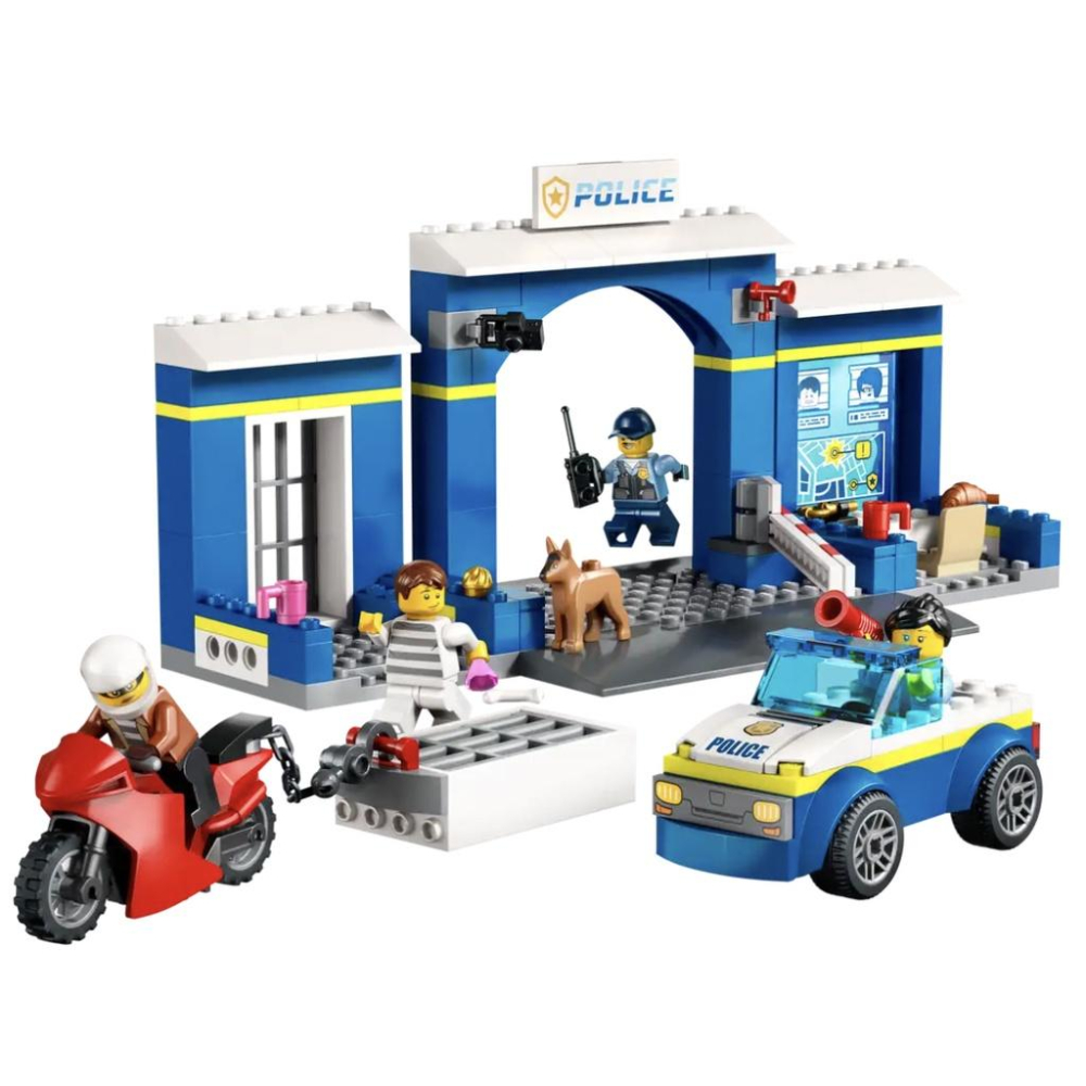 『現貨』LEGO 60370    City-警察局追逐戰    盒組  【蛋樂寶】-細節圖3