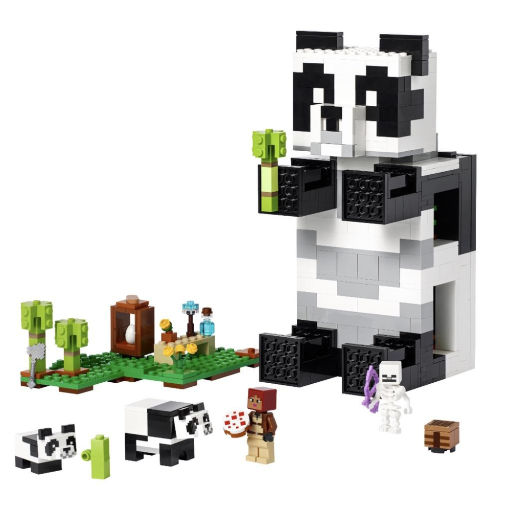『現貨』LEGO 21245	Minecraft-The Panda Haven     盒組  【蛋樂寶】-細節圖3