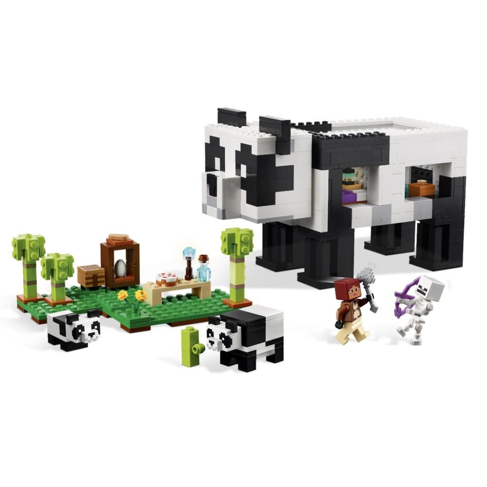 『現貨』LEGO 21245	Minecraft-The Panda Haven     盒組  【蛋樂寶】-細節圖4