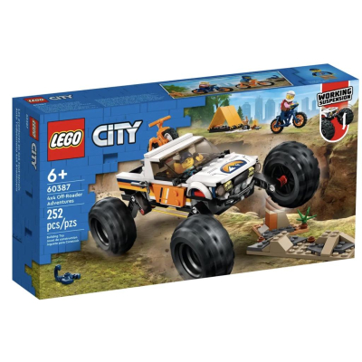 『現貨』LEGO 60387 City-越野車冒險 盒組 【蛋樂寶】