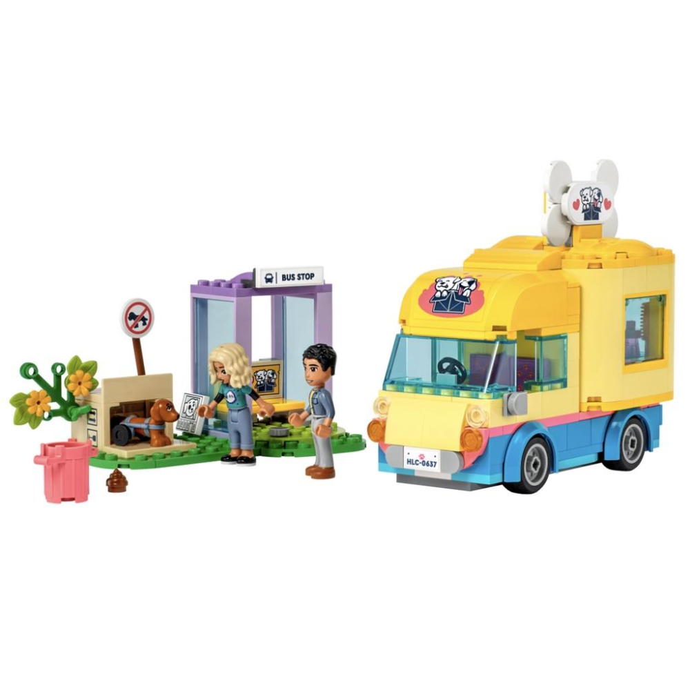 『現貨』LEGO 41741    Friends-狗狗救援廂型車    盒組  【蛋樂寶】-細節圖3