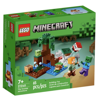 『現貨』LEGO 21240 Minecraft-TheSwampAdventure 盒組 【蛋樂寶】