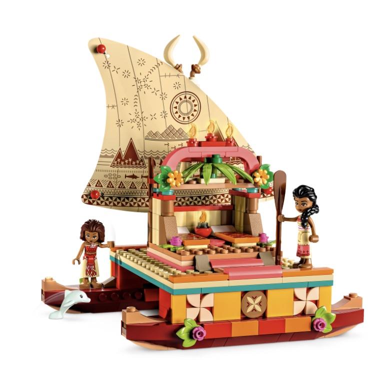 『現貨』LEGO 43210    Disney-莫娜的雙殼船    盒組  【蛋樂寶】-細節圖4