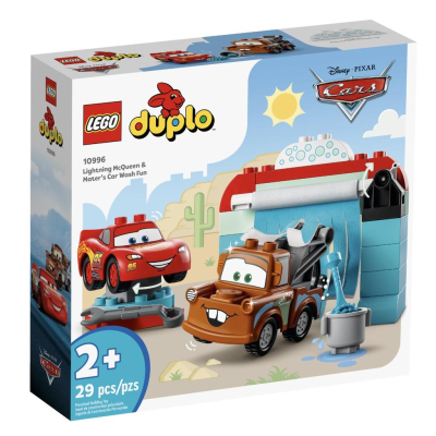 『現貨』LEGO 10996 DUPLO-閃電麥坤&amp;脫線 洗車趣 盒組 【蛋樂寶】