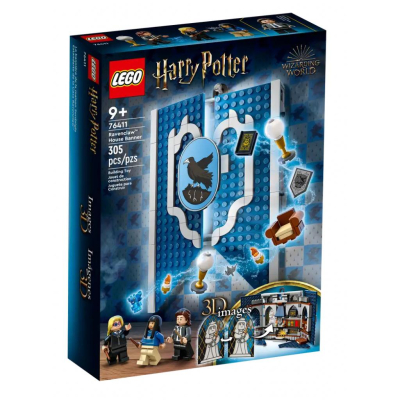 『現貨』LEGO 76411 Harry Potter 哈利波特-雷文克勞 學院院旗 盒組 【蛋樂寶】