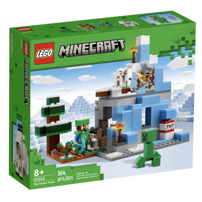 『現貨』LEGO 21243 Minecraft-The Frozen Peaks 盒組 【蛋樂寶】